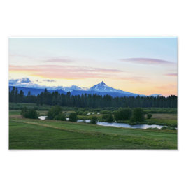 Mount Jefferson, Vulkan Oregon Fotodruck
