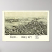 Mount Joy, PA Panoramic Map - 1894 Poster (Vorne)