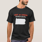 Mount Joy township Pennsylvania USA State America  T-Shirt (Vorderseite)