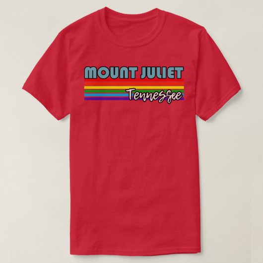 Mount Juliet Tennessee Pride Mount Juliet LGBT Gi T-Shirt (Design vorne)