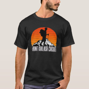 Mount Kailash Circuit Wanderweg Vintages Retro T-Shirt