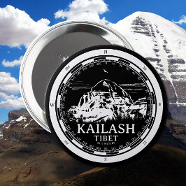 Mount Kailash - Gang Rinpoche Tibet Button