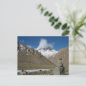 Mount Kailash Postcard Postkarte (Stehend Vorderseite)