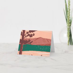 Mount Katahdin Dankeskarte