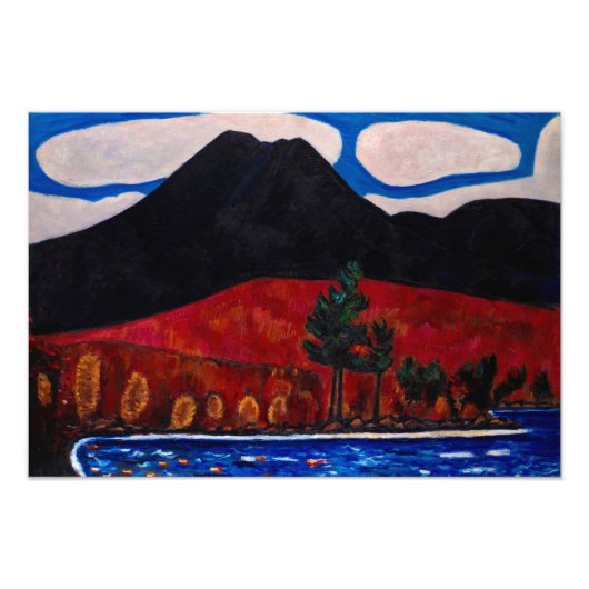 Mount Katahdin, Herbst 1939, von Marsden Hartley Fotodruck (Vorne)