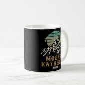 Mount Katahdin Nationalpark Merchandise Wandern Kaffeetasse (VorderseiteRechts)
