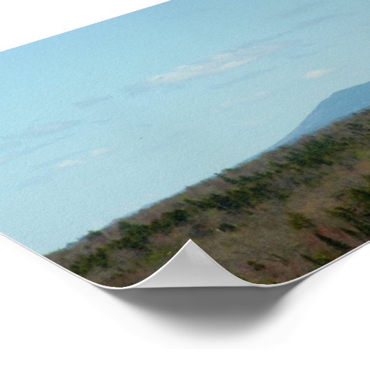 Mount Katahdin Poster (Ecke)