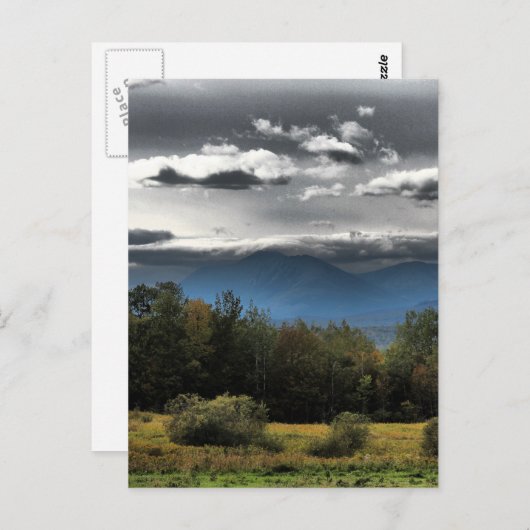 Mount Katahdin Postkarte (Vorne/Hinten)