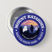 Mount Katahdin (rd2) Button (Vorne & Hinten)