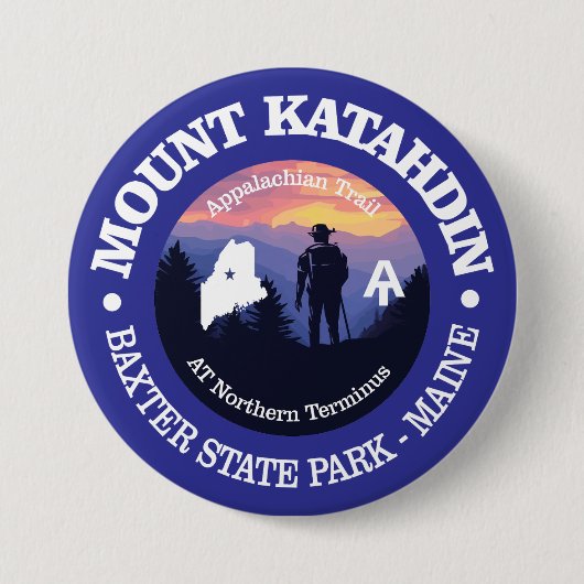 Mount Katahdin (rd2) Button (Vorderseite)