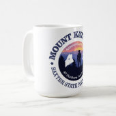 Mount Katahdin (rd2) Kaffeetasse (Vorderseite Links)