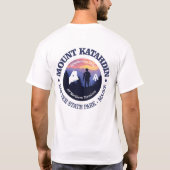 Mount Katahdin (rd2) T-Shirt (Rückseite)