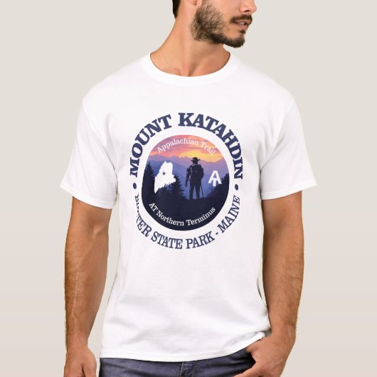 Mount Katahdin (rd2) T-Shirt (Vorderseite)