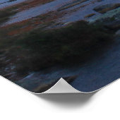 Mount Katahdin Sunrise Poster (Ecke)