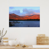 Mount Katahdin Sunrise Poster (Küche)