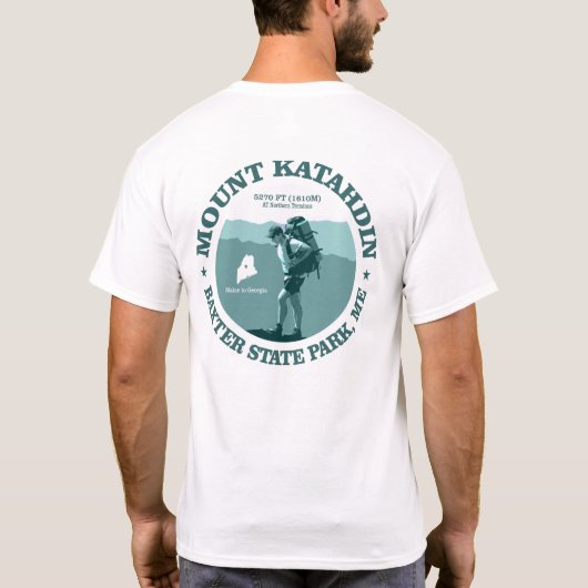 Mount Katahdin T-Shirt (Rückseite)