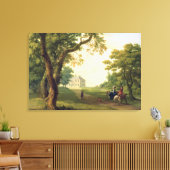 Mount Kennedy, Landkreis Wicklow, Irland, 1785 (Öl Leinwanddruck (Insitu (Wohnzimmer))