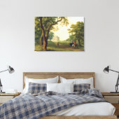 Mount Kennedy, Landkreis Wicklow, Irland, 1785 (Öl Leinwanddruck (Insitu (Schlafzimmer))