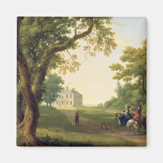 Mount Kennedy, Landkreis Wicklow, Irland, 1785 (Öl Magnet (Vorne)