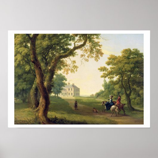 Mount Kennedy, Landkreis Wicklow, Irland, 1785 (Öl Poster (Vorne)