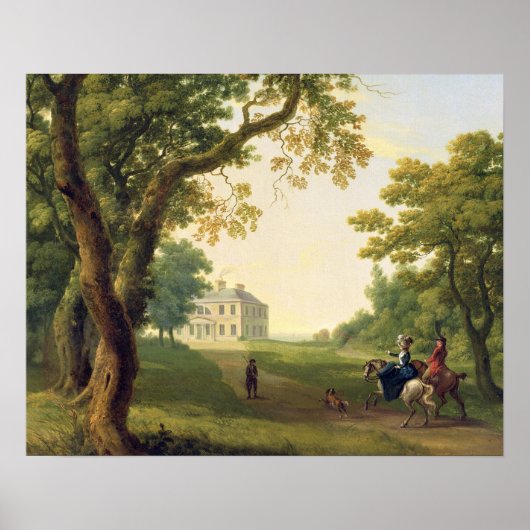 Mount Kennedy, Landkreis Wicklow, Irland, 1785 (Öl Poster (Vorne)