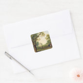 Mount Kennedy, Landkreis Wicklow, Irland, 1785 (Öl Quadratischer Aufkleber (Umschlag)