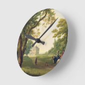 Mount Kennedy, Landkreis Wicklow, Irland, 1785 (Öl Runde Wanduhr (Winkel)