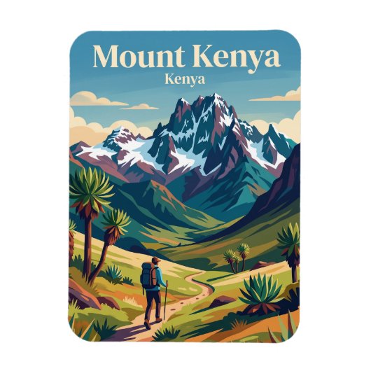 Mount Kenya Magnet (Vertikal)
