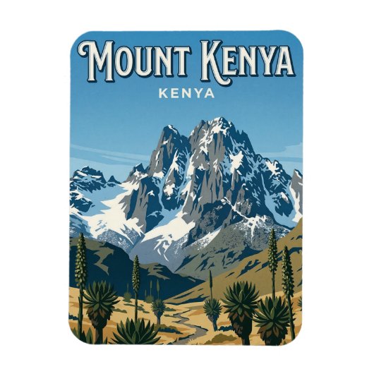 Mount Kenya, Nanyuki Magnet (Vertikal)