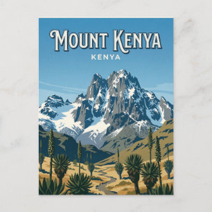 Mount Kenya, Nanyuki, Zentral Postkarte