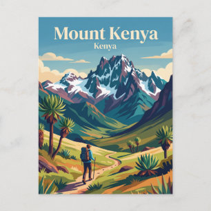 Mount Kenya Postkarte