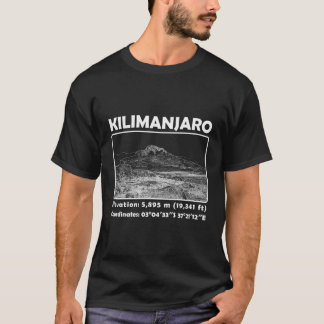 Mount Kilijaro Tansania Bergsee-Zauber im Val Pior T-Shirt