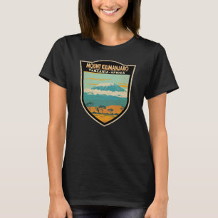 Mount Kilimandscharo Tansania Afrika Vintage T-Shirt