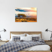 Mount Kilimanjaro | Amboseli, Kenia Leinwanddruck (Insitu (Schlafzimmer))