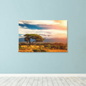 Mount Kilimanjaro | Amboseli, Kenia Leinwanddruck (Insitu (Holzboden))