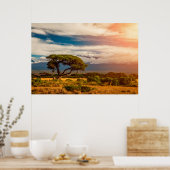 Mount Kilimanjaro | Amboseli, Kenia Poster (Küche)