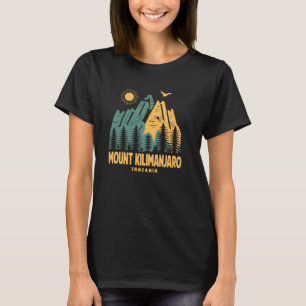 Mount Kilimanjaro Berge Tansania Wandern T-Shirt