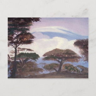 Mount Kilimanjaro Painting - Postkarte