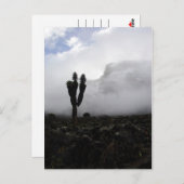 Mount Kilimanjaro (Portrait) Postkarte (Vorne/Hinten)