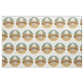 Mount Kilimanjaro Reiseposter Stoff (Fat Quarter (45,7 x 55,9 cm))