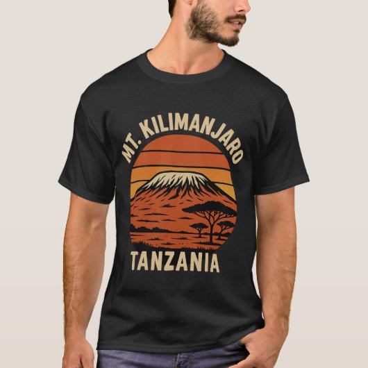 Mount Kilimanjaro T-Shirt (Vorderseite)
