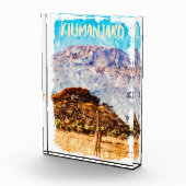 Mount Kilimanjaro Tansania Afrika Reisen Fotoblock (Rechts)