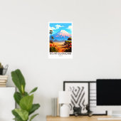 Mount Kilimanjaro Tansania Travel Print Poster (Heimbüro)