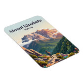 Mount Kinabalu Malaysia Magnet (Rechte Seite)