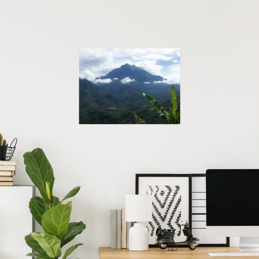 Mount Kinabalu Poster (Heimbüro)