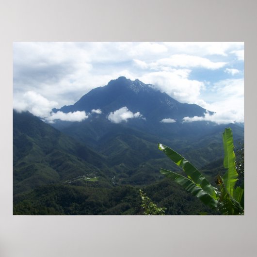 Mount Kinabalu Poster (Vorne)