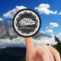 Mount Kinabalu - Ranau Malaysia Sabah Illustration