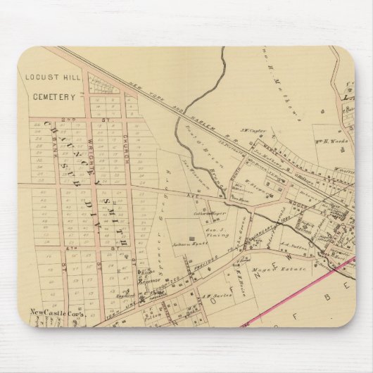 Mount Kisco, New York Mousepad (Vorne)