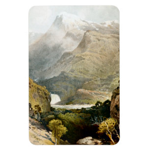 Mount Kosciuszko Australien c1880 Magnet