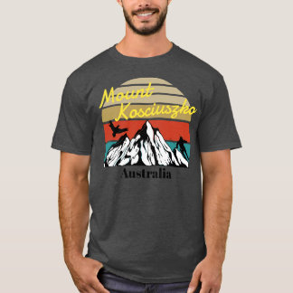 Mount Kosciuszko Ski Australien 2 T-Shirt